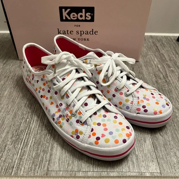 kate spade Shoes Keds X Kate Spade Kickstart Confetti Sneakers